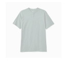 BASIC SLUB S/S HENLEY TEE