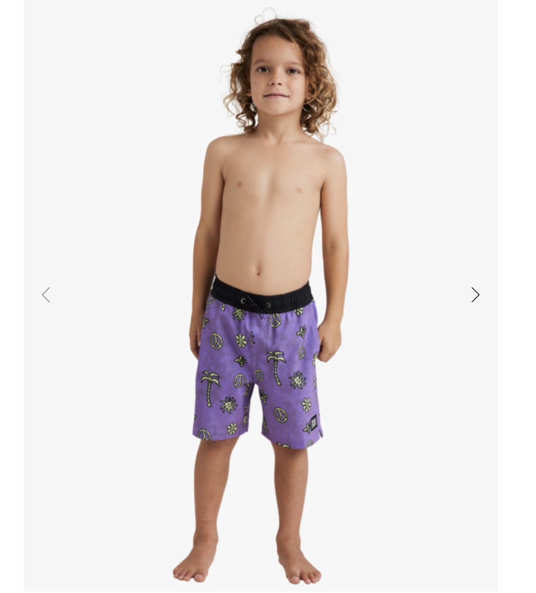 SUNDAYS SHADY ELASTIC BOARDSHORT - BOYS 0-7
