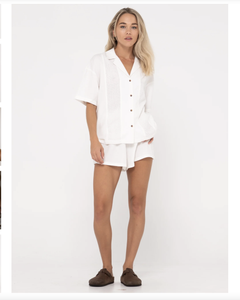 PALM SPRINGS CAPRI PANELLED OVERSHIRT