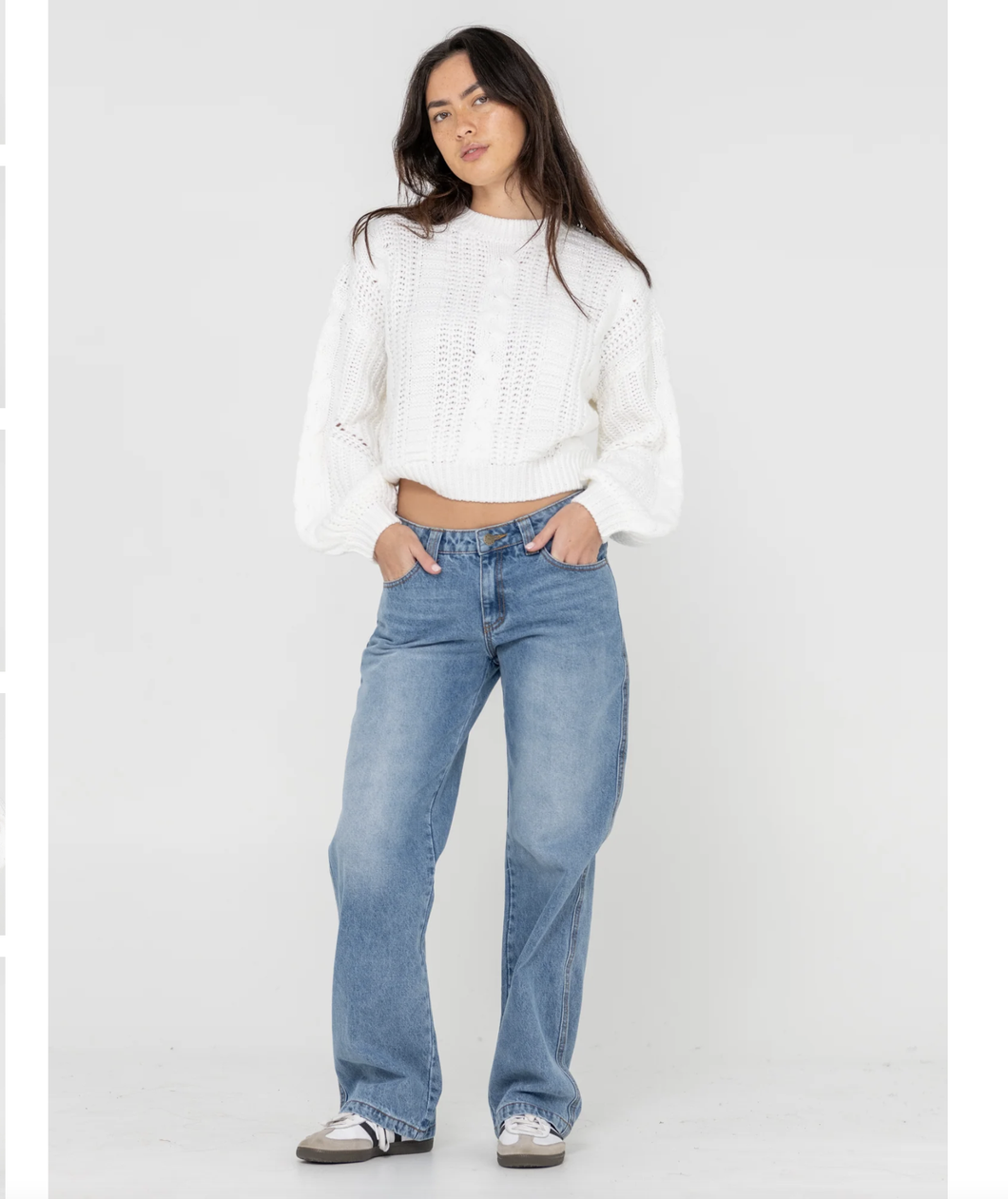 FOLKTALE CROP CHUNKY KNIT