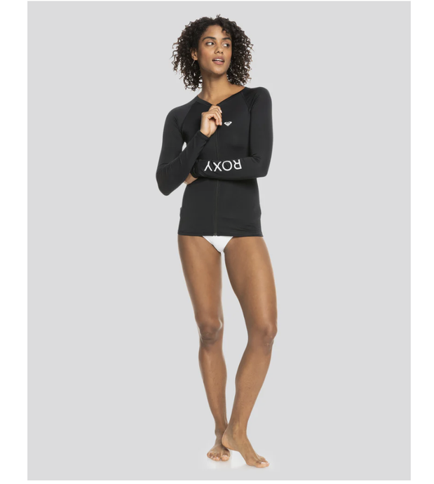 NEW ESSENTIALS LONG SLEEVE ZIPPED LYCRA