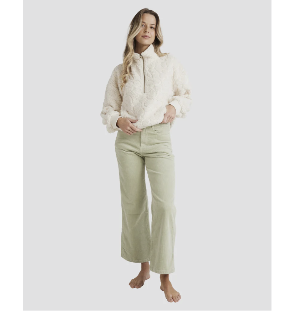 FIRESIDE COZY HALF ZIP PULLOVER