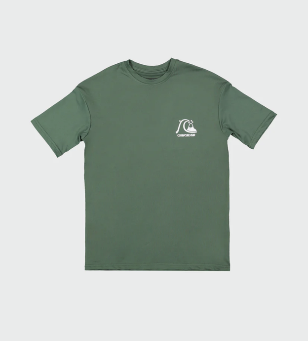 BOYS 8-16 DNA BUBBLE LOGO UPF 50 SURF SHIRT