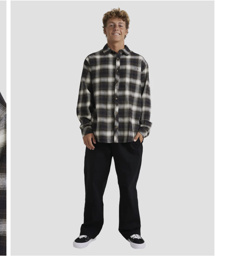 MENS COASTLINE FLANNEL SHIRT