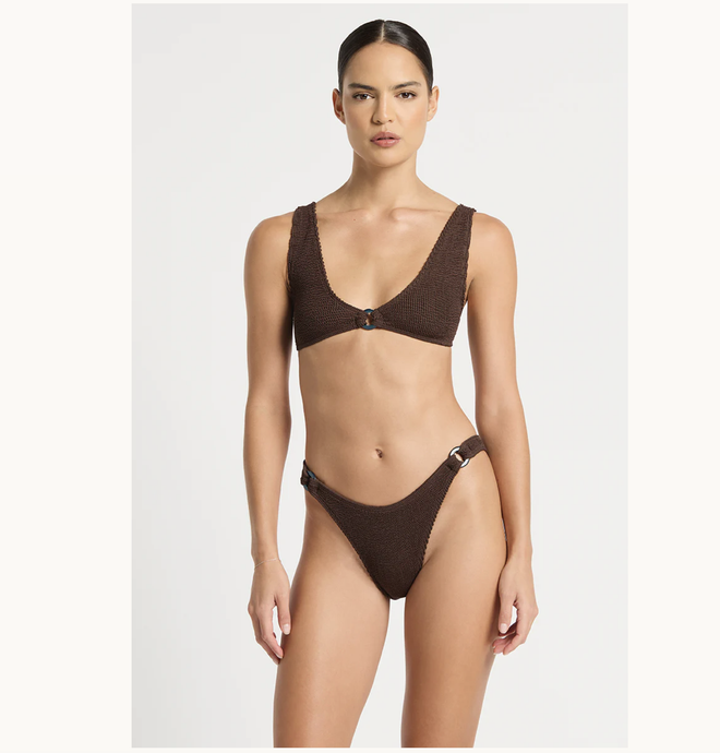 RING SCOUT CROP BIKINI SET