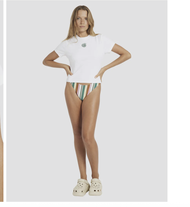 WOMENS OASIS BABY RIB-TEE
