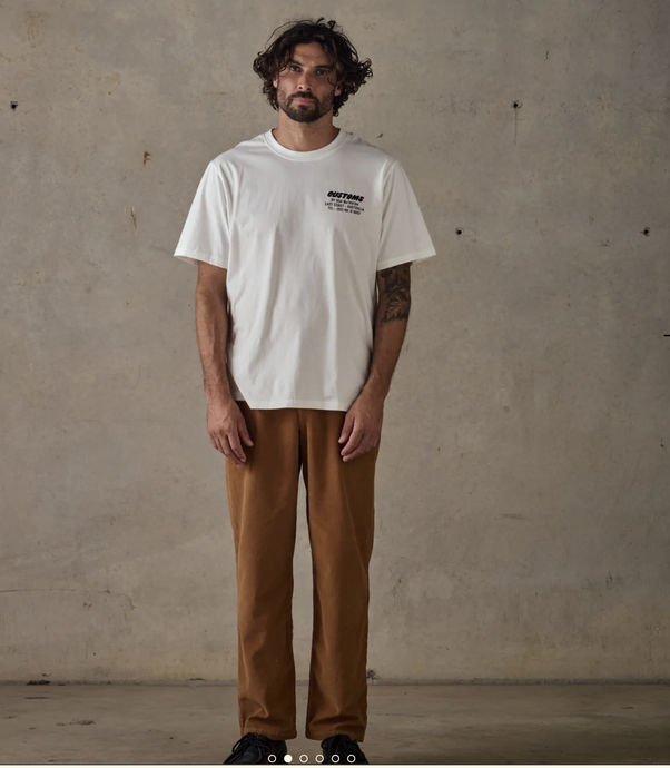 WARPED TEE.