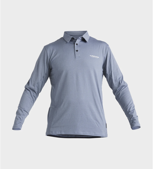 MENS BAITBALL LONG SLEEVE POLO UPF 50
