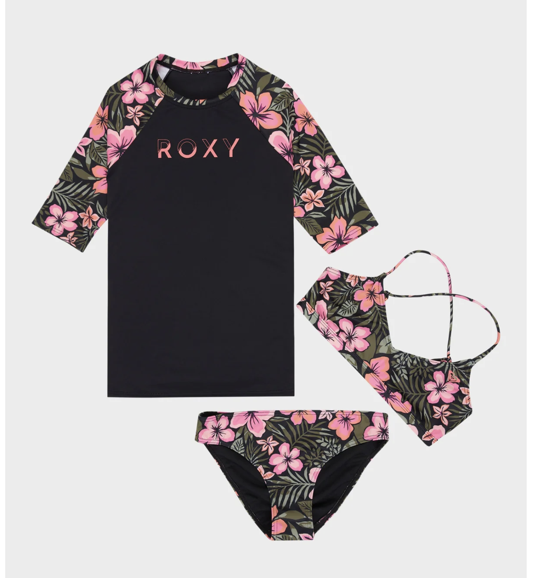 ACTIVE FLORAL RG SWIM SET
