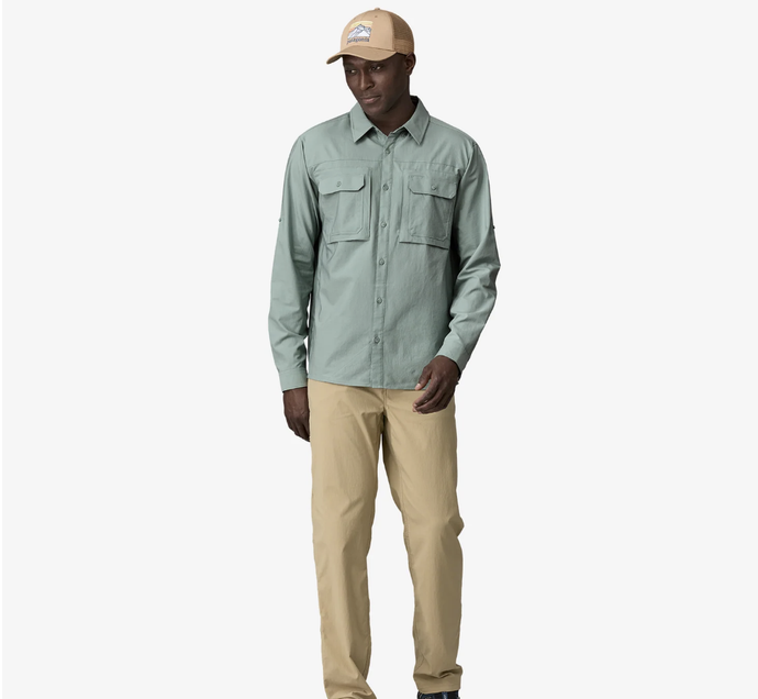 MENS LONG SLEEVE SELF GUIDED SUN SHIRT