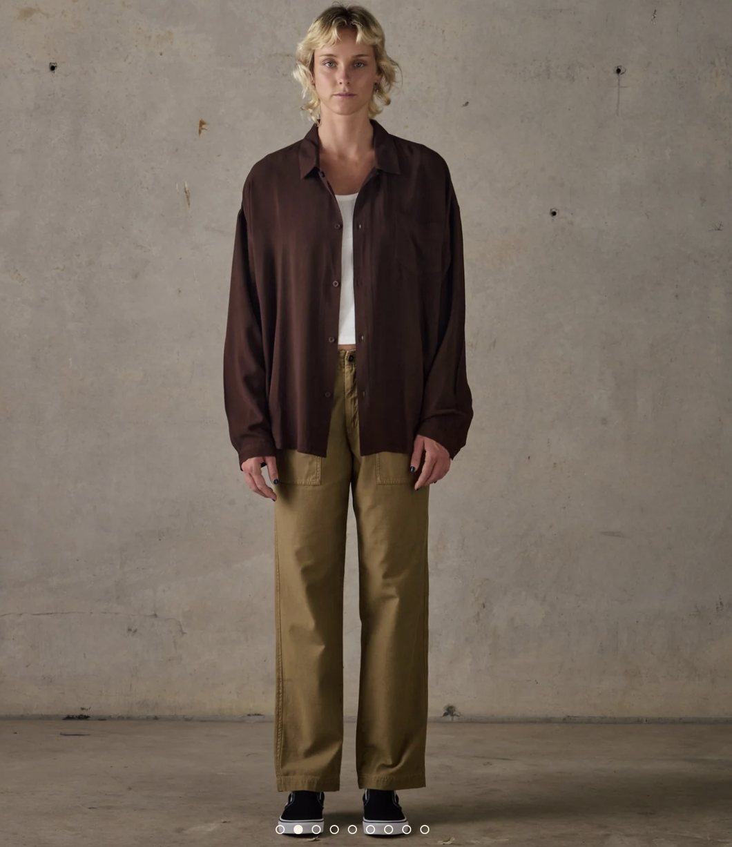 WOMENS BOXY LONG SLEEVE SHIRT