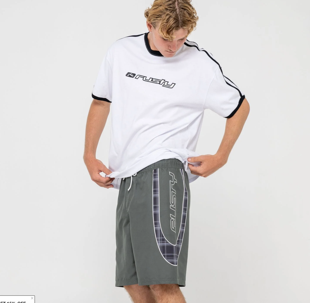 CHARGER FIXED WAIST BOARDSHORT