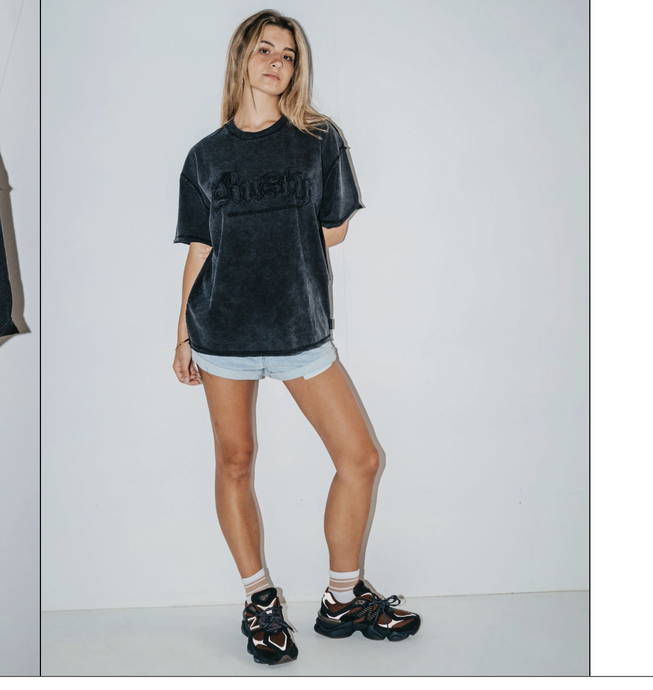 ROXANNE FEELN RUSTY OVERSIZE TEE