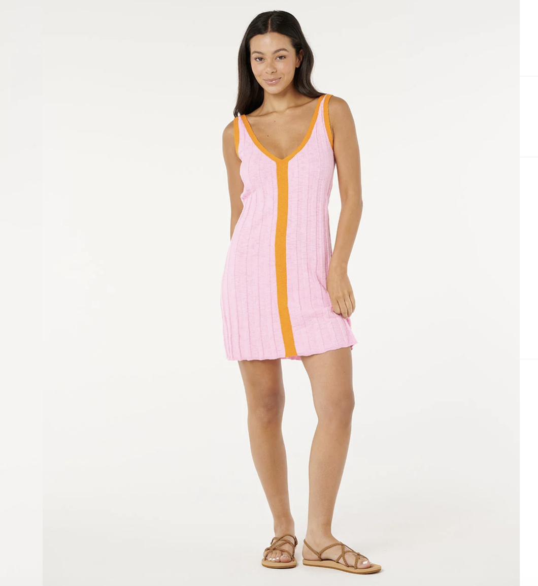 WOMENS-SUNSET LUAU KNIT DRESS