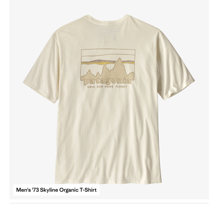 MENS 73 SKYLINE ORGANIC T-SHIRT