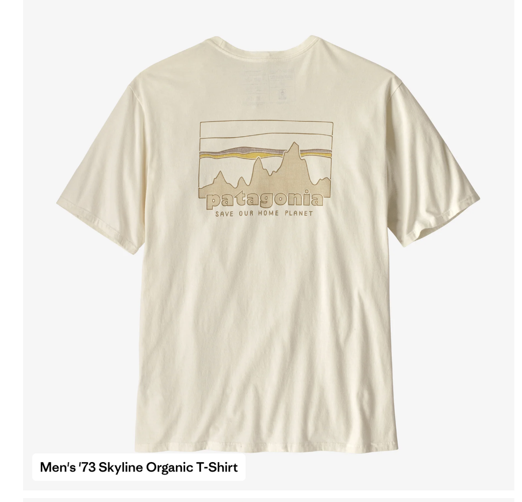 MENS 73 SKYLINE ORGANIC T-SHIRT