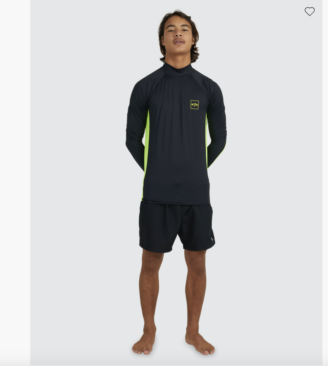 AIRLITE STACKED L/S RASH SHIRT